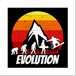 Snowboard Evolution Posters and Art